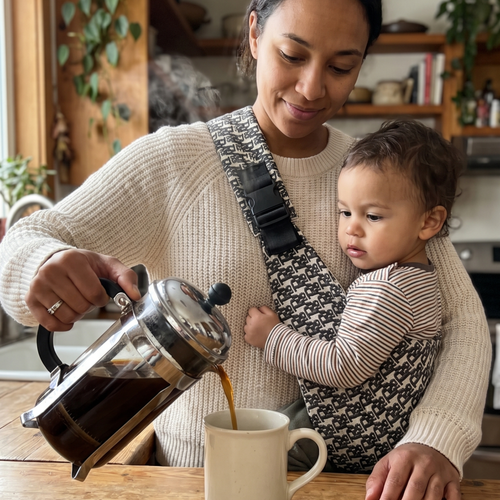 CarryFree One-Shoulder Hip Seat Sling – Hands-Free Toddler Carrier